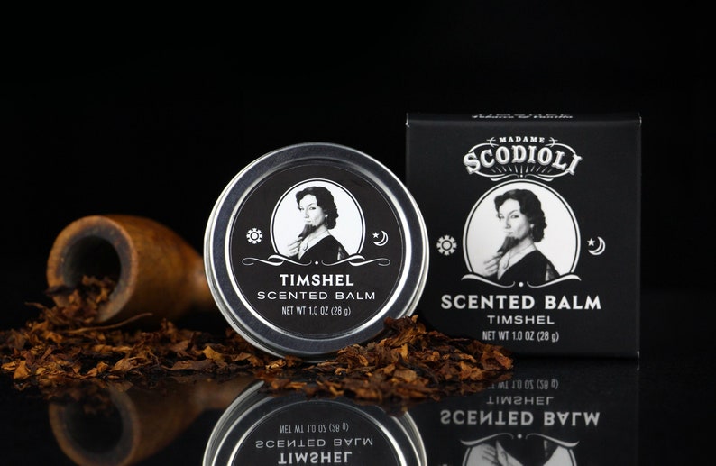 Timshel Tobacco and Vanilla Scented Balm image 1