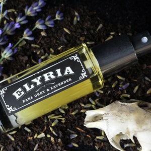 Elyria Earl Grey and Lavender Perfume Oil Spray image 2