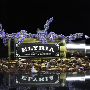 Elyria Earl Grey and Lavender Perfume Oil Spray image 1