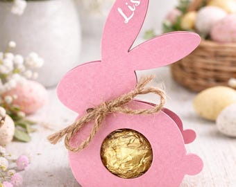 Easter table decoration | Rocher bunny | Party favor table decoration | Easter bunny | Personalized bunny