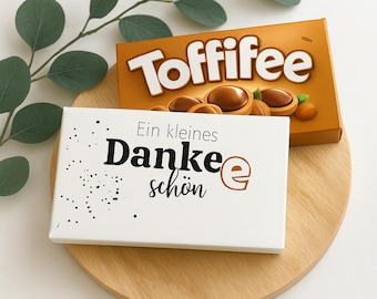 Gepersonaliseerde Toffifee-verpakking – cadeau-idee voor elke gelegenheid | Kerstmis | Verjaardag | Bedankt