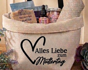 Personalized Knitting Basket | Best Mom | Mother's Day Gift | Gift Idea for Mom | Gift Basket | Gift for Grandma | Mother's Day Gift