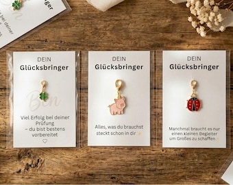 Personalized lucky charm cards | Exam “Good luck on your exam” | Graduation | High school diploma 2026 | Driving test | Exams