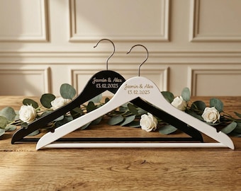 Personalized Wedding Hangers | Mr. | Mrs. – Bride & Groom | Bride Hangers | Suit Hangers | Dress Hangers | Hen Party