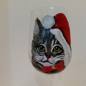 Hand Gilded Tiger Wine Glass, Tiger Décor