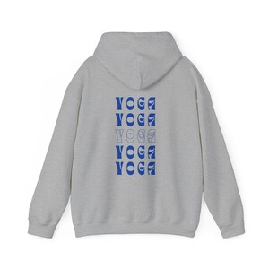 Yoga, Yoga Hoodie, Yoga Instructor, Yoga Class, Yoga Shirt, Yoga Teacher, Yoga Clothes, Stretch, Unisex Heavy Blend™ Hooded Sweatshirt