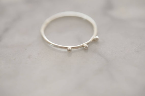 Anneau fin argent femme Clearance