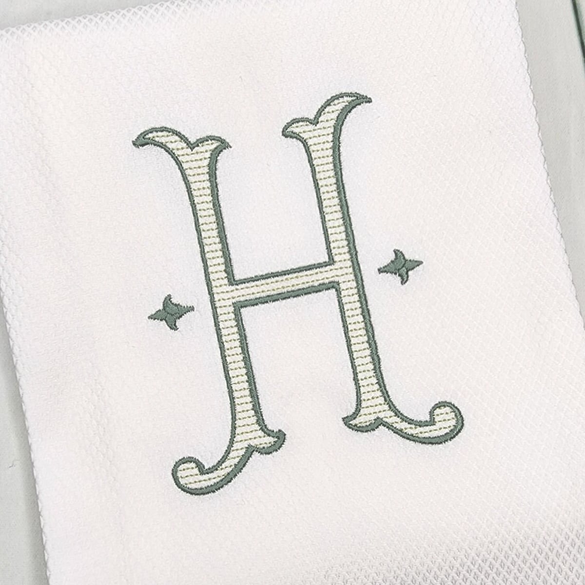 Monogrammed Hand Towel / Kitchen Towel / Wedding Gift - Etsy