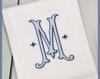 Monogrammed Hand Towel / Kitchen Towel / Wedding Gift