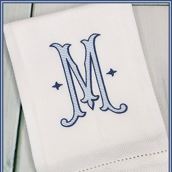 Monogrammed Hand Towel / Kitchen Towel / Wedding Gift