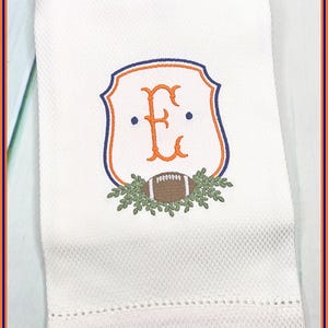 Monogrammed Hand Towel / Kitchen Towel / Wedding Gift