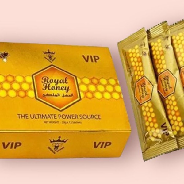 ROYAL HONEY Malaysia Organic - 12 Pack DIsplay - All Natural Raw Honey Sidr for Natural Energy Male Booster Feel Great Stamina