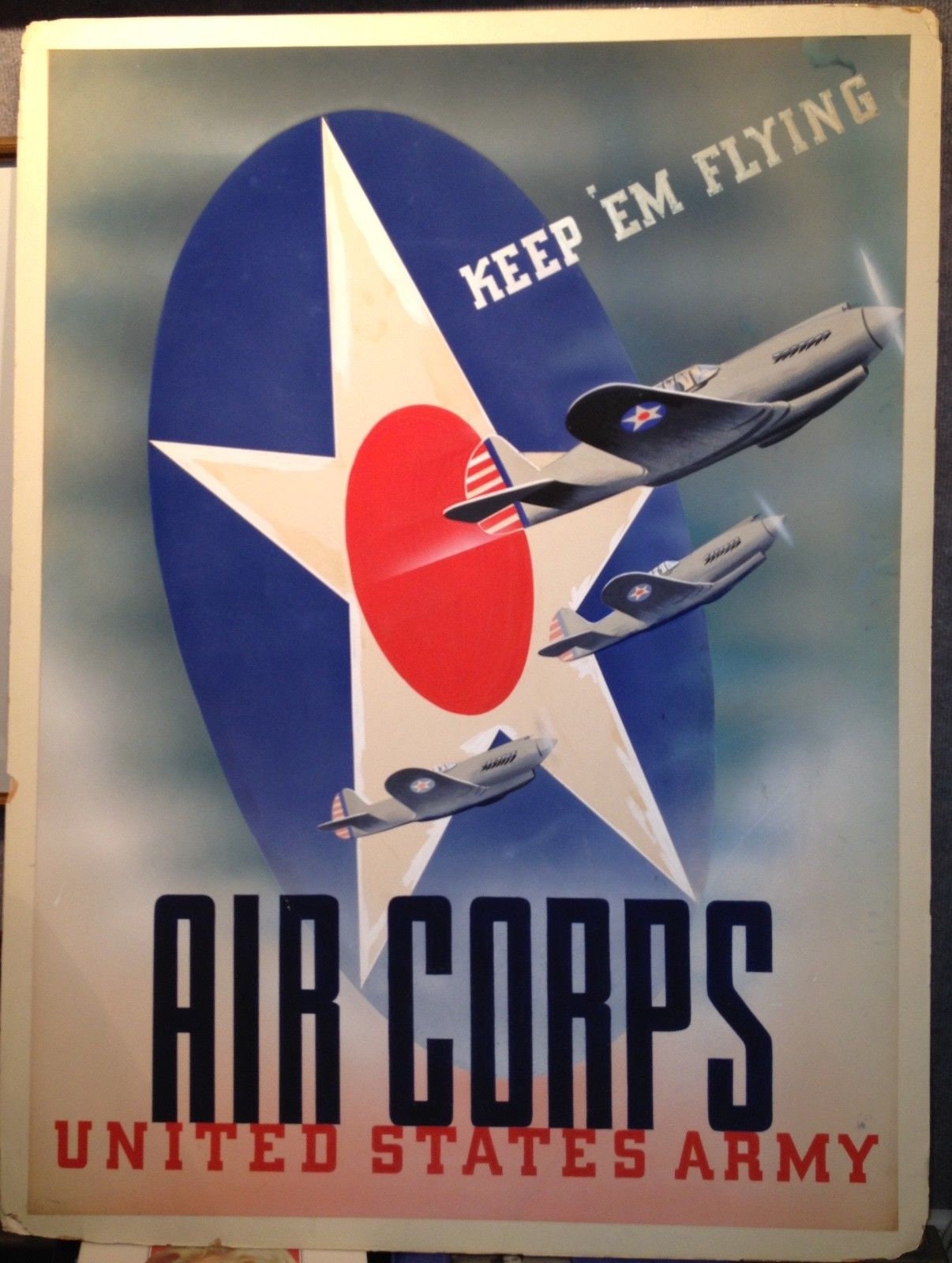 To Victory: Army Air Force Vintage Concert Poster At Wolfgang's | mail ...