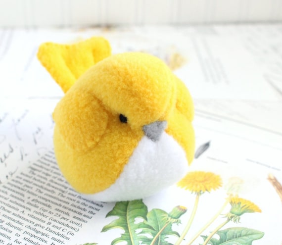yellow bird stuffed animal