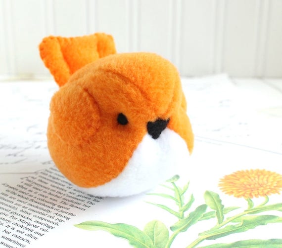 kawaii bird plush