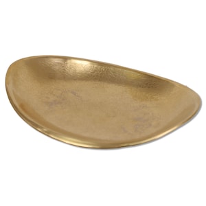 Pickard Studios RS Tillowitz goud ingelegde madeliefje roos ovale bonbonschaal 6 x 4,5"