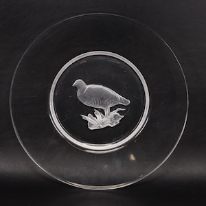 Val St Lambert Bird Crystal - Etsy