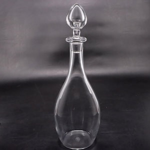 Baccarat Dom Perignon 12 1/2&quot; Crystal Decanter and Stopper France Vintage 1960&#39;s