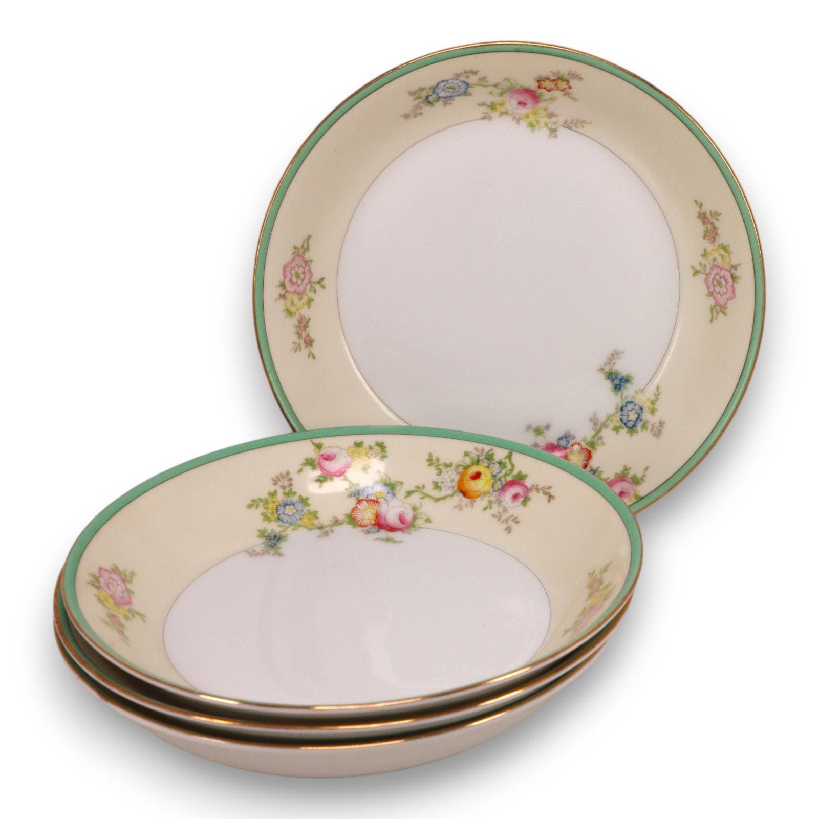 名古屋 製陶会社　meito china　オーバル中皿×5 NSP 4pc Nagoya Seito Porcelain Meito China MEI230 Coupe Soup Bowls