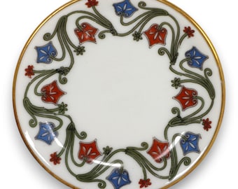 Tressemanes & Vogt TV Limoges 9110 Butter Pat 3 "Frankreich Antik C1900