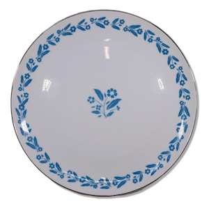Symphony In Blue by Fine China of Japan 10 3/8&quot; Dinner plate Japan Vintage