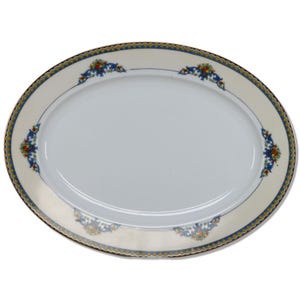 Noritake Sorrento 12&quot; Oval Serving Platter Japan 76965 Vintage 1920&#39;s