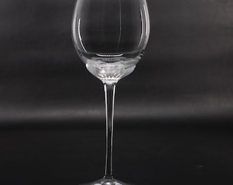 Kieliszek do wina Sasaki Crystal Printemps Clear 8" Japonia Vintage 1990's