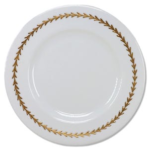 Royal Albert ROA47 Plato de ensalada 8 1/4" Oro Laurel Vintage 1960's