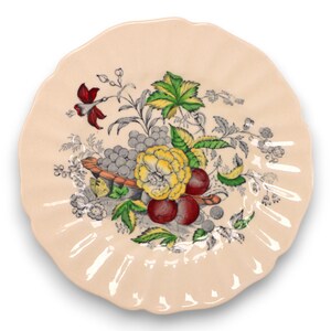 Royal Doulton The Kirkwood Multicolor Bread Plate D5130 Vintage England 1950&#39;s