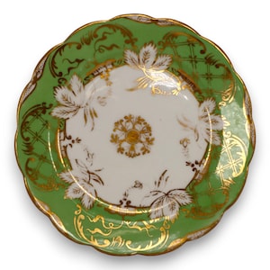 Grosvenor S304 Ye Olde English China - Plato para pan y mantequilla (15 cm), Inglaterra, antigüedad, 1920