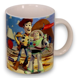 Disney Pixar Toy Story Friendship with Some Assembly Required 3 3/4&quot; Mug Cup