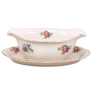 Syracuse Santa Rosa 16 oz Gravy Boat 706171 Federal Shape USA 1950&#39;s