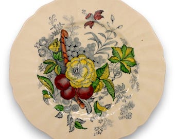 Royal Doulton The Kirkwood D5130 lunchbord 9 1/2 inch, Engeland, vintage jaren 1950