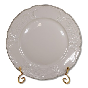 Rosenthal Sanssouci Ivory Green Trim Dinner Plate 10&quot; Germany China 1942