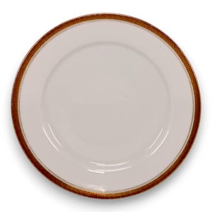 Plato de pan MZ Austria Habsburg con diseño de llave griega, 17 cm (6 3/4"), antiguo, c. 1901