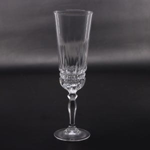 Cristal D'Arques - Durand Barcelona Kristall Champagnerflöte 7 3/4 "Frankreich Vintage
