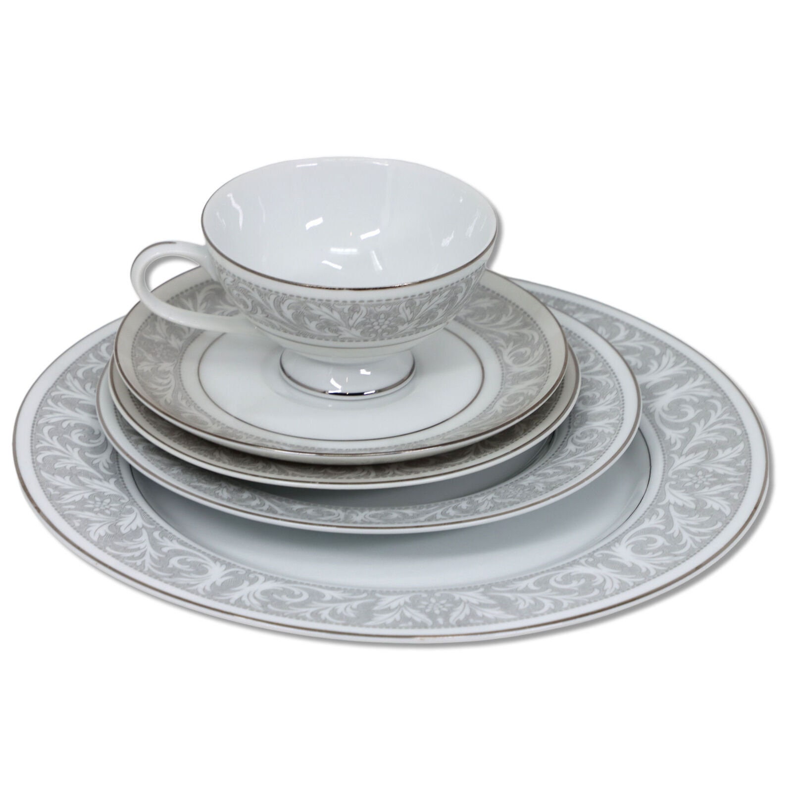 Imperial China 20pc Whitney 5671 Set 4 Person China Dinnerware Vintage