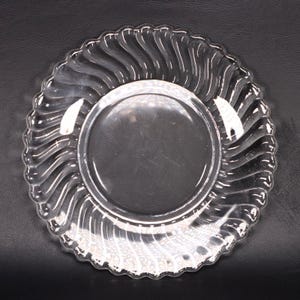 Fostoria Colony 6 1/8&quot; Bread Butter Plate Swirl 2412 Vintage USA 1940&#39;s