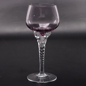 エアーツイスト グラス ワイングラス 吹きガラス！エアツイストワイングラス！足に空気の螺旋