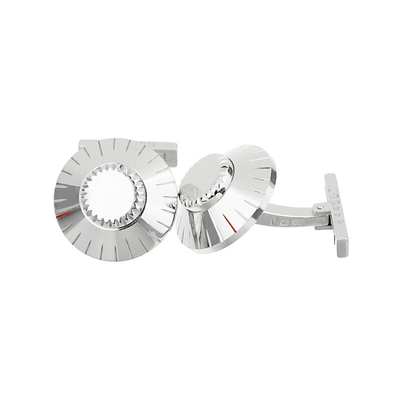 Rare Cartier White Gold Safe Lock Combination Cufflinks Circa 1990's ...