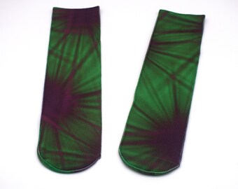 Printed Patterned Socks - Flare Design