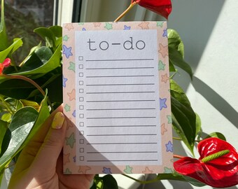 To-do list | Sterren | A6 | 50 vellen