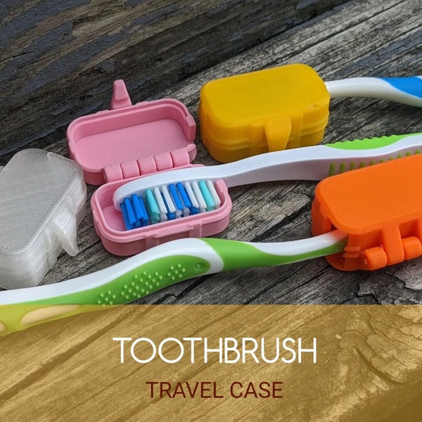 Personalized Travel Toothbrushes Etsy