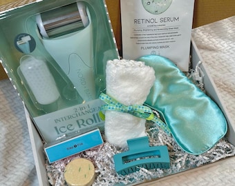 Spa Gift Box, Relaxation Care Package for Mom, Self Care Kit for Women