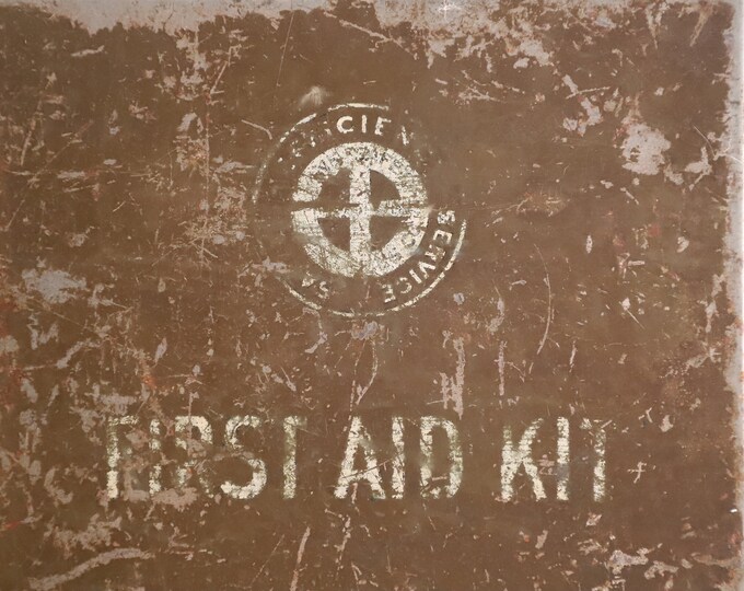 World War II Mine Safety First Aid Kit Etsy