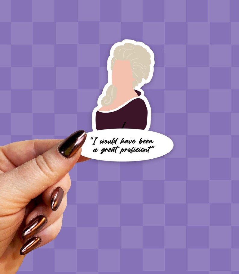 Lady Catherine Pride and Prejudice Sticker | Kindle Sticker for Book ...
