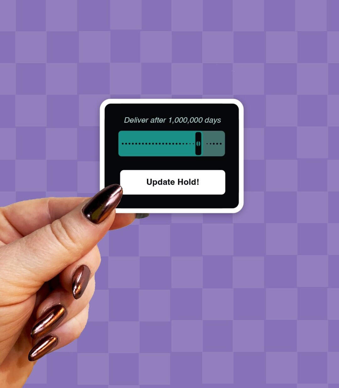 Libby Update Hold Kindle Sticker | Funny Sticker, Gift for Book Lovers ...