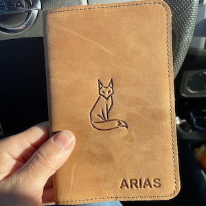 Personalized Leather Notebook
