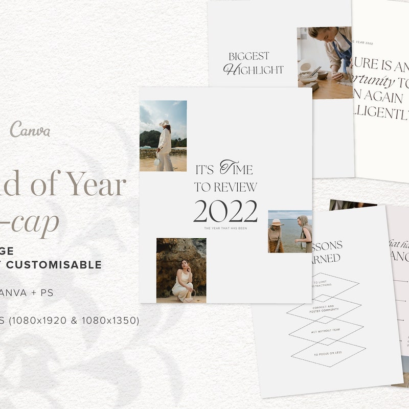 Year Review Recap Etsy