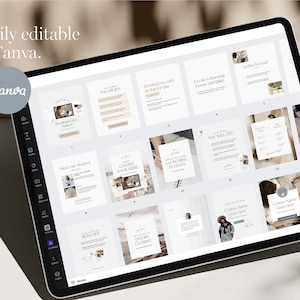 Course Launch Instagram Promotional Canva Templates 100 Feed and Stories Graphics Course Creator image 10